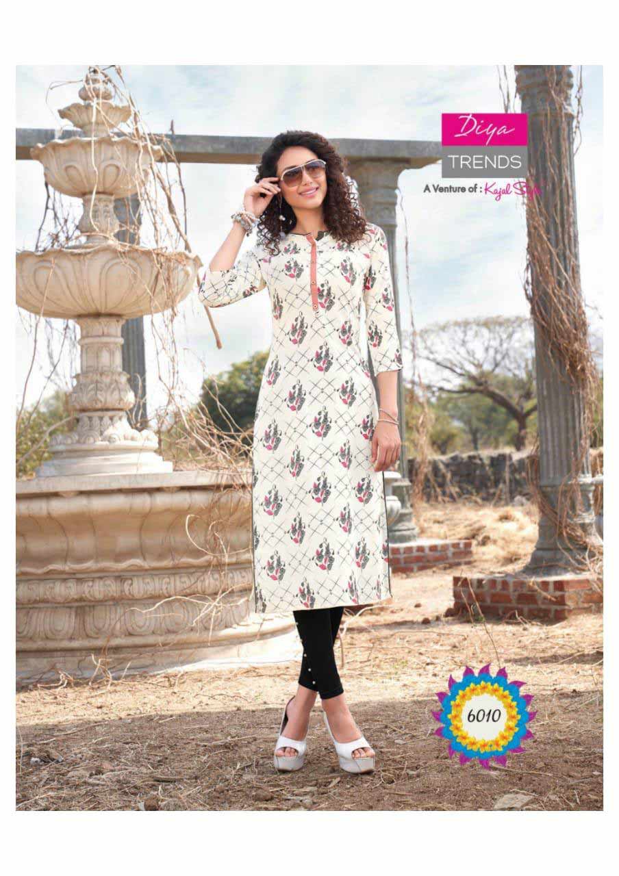 Gardencity Vol-6 Straight Print Wholesale Kurti Gardencity Vol-6 Straight Print Wholesale Kurti